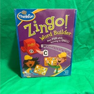 Think! Zingo! Word Builder Game - Red and Yellow